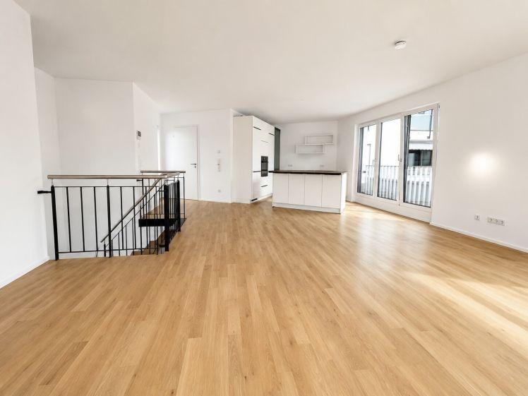 Haus-im-Haus-Konzept | Exklusive Maisonettewohnung mit 15 m² Dachterrasse | Erstbezug in Bilk - Photo 1