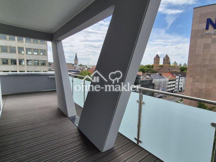 Renoviertes Penthouse mit Dachterrasse und Rundumblick – 5 Zimmer in der City - Photo 1