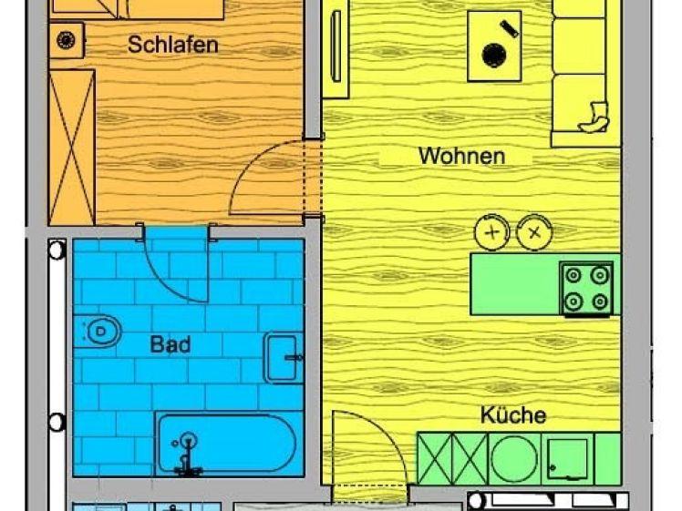 Modernes Wohnen in der Dresdner Innenstadt! EBK! - Photo 1