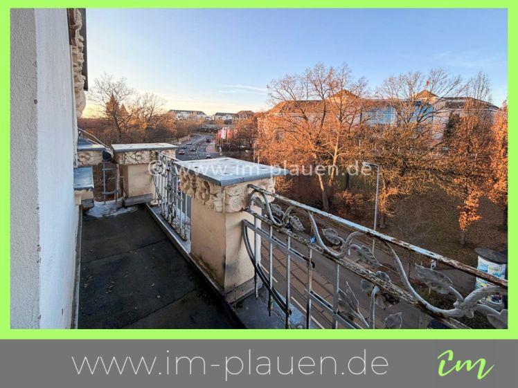 Balkon - Badewanne - Laminat - Stellplatz | 2-Zimmer-Wohnung Plauen Westend - Photo 1