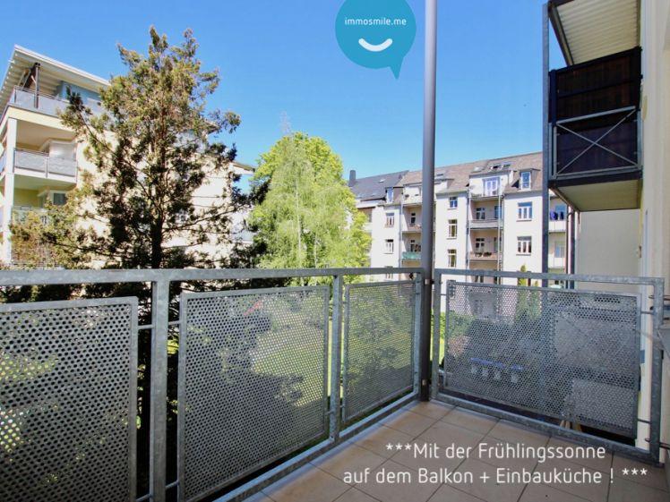 mitten auf dem Schloßberg • 2 Zimmer • neues Laminat • mit Balkon • mit Küche • zur Miete - Photo 1