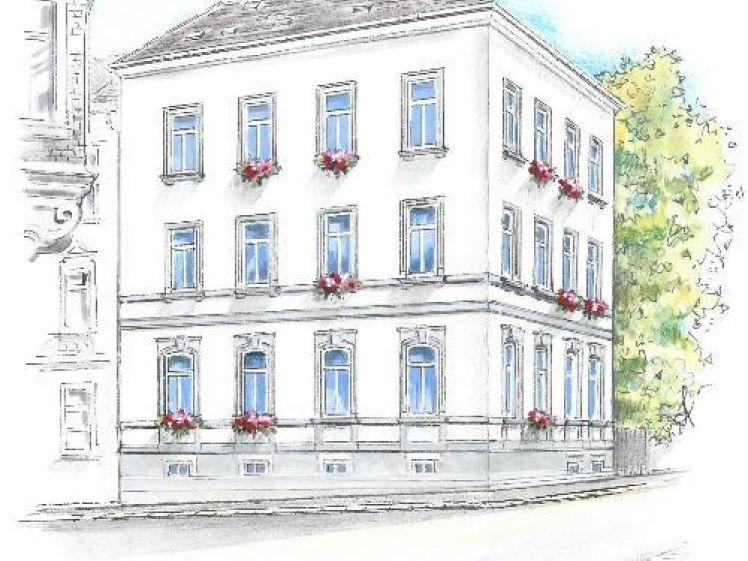 Bergstr. 38, Wohnung 2 ~~~ Einbauküche, Fußbodenheizung, Parkett, Balkon, Bad mit Wanne und Dusche, Keller, Abstellraum - Photo 1