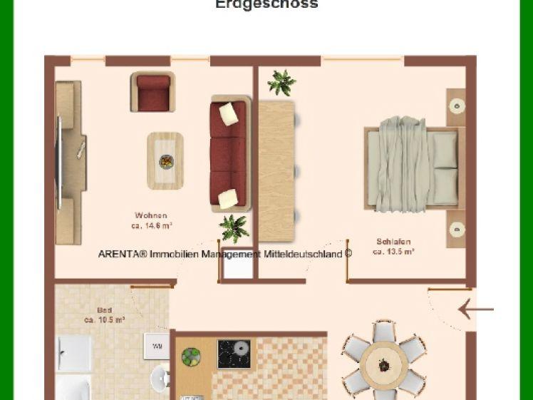 KINDER- * SENIOREN- & ROLLSTUHLGERECHT * NEU RENOVIERT * FULL-HD-VIDEO HIER * VINYLBODEN * WINTERGARTEN INS GRÜNE * BAD NEU * BODENTIEFE DUSCHE * BADEWANNE * GROßE WOHNKÜCHE * TAGESLICHTHELL * GROßZÜGIGER GRUNDRIß * - Photo 1