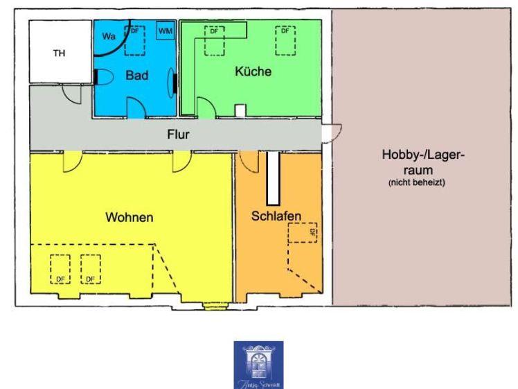 Großzügige Dachgeschosswohnung! EBK! Tageslichtbad! - Photo 1