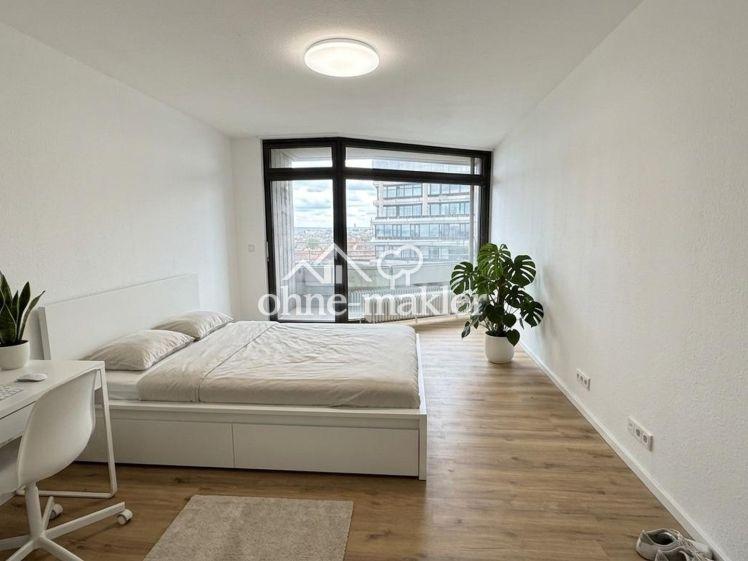 All-Inclusive: Frisch saniertes, vollmöbliertes Studio im 11. OG mit spektakulärem Stadtblick - Photo 1