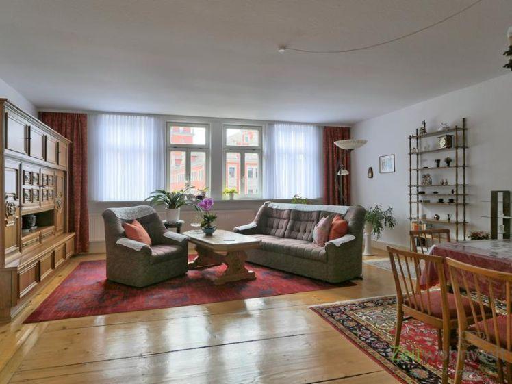 (EF1260_M) Gotha: Gotha, große möblierte Wohnung in historischem Stadthaus direkt am Hauptmarkt - Foto 1