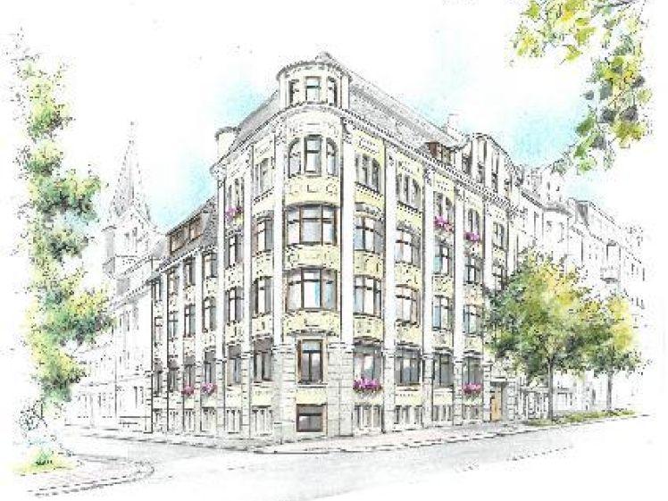 Friedensstraße 71, Wohnung 7 ~~~ Parkett, Fußbodenheizung, Loggia, Bad mit Wanne u. Dusche, Gäste-WC - Photo 1