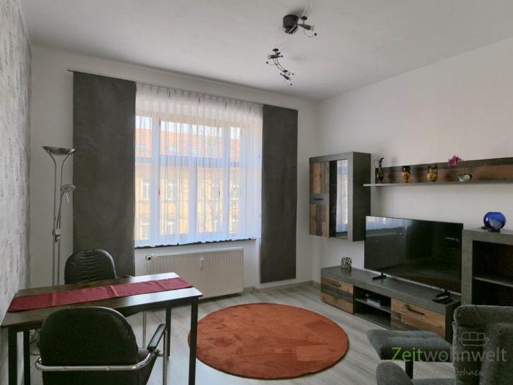 (EF1277_M) Arnstadt: Arnstadt, möblierte 2-Zimmer-Wohnung in der Innenstadt mit Sitzecke im Garten - Foto 1