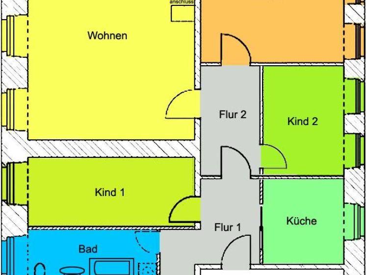 Perfekte Familienwohnung im charmanten Schloss Zehista! - Foto 1