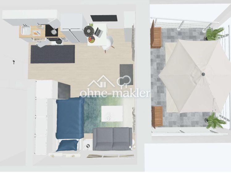 Möbliertes Appartement mit Balkon im Zulauf – alles inklusive - Photo 1