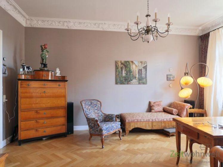 (EF1256_M) Dresden: Johannstadt-Nord, stilvoll möblierte Wohnung mit Parkett, Stuckdecken, Aufzug und, Balkon - Foto 1