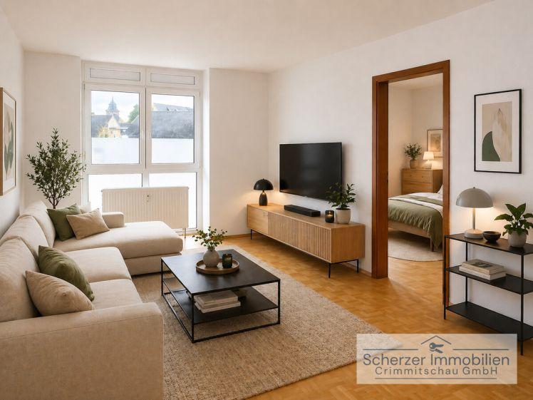 gemütliche 2-Zimmer Wohnung am Mannichswalder Platz mit Fahrstuhl, ab sofort - Foto 1