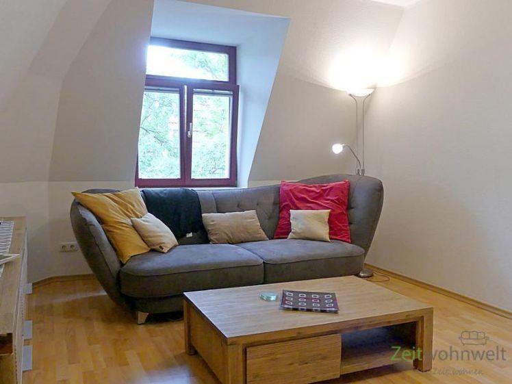 (EF0392_M) Dresden: Striesen-Ost, neu möblierte 3 Zimmer Dachwohnung in ruhiger Altstadtvilla, WLAN inklusive - Foto 1