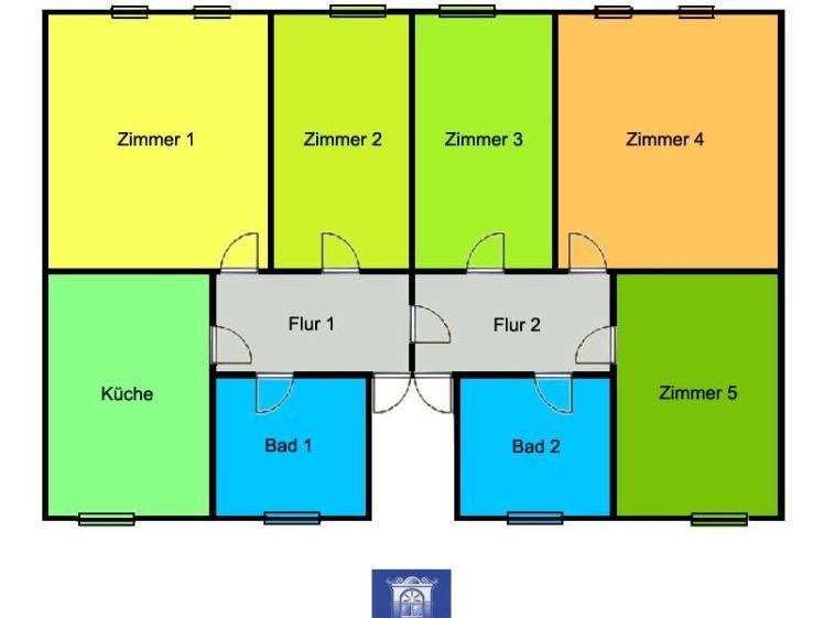 Geräumige Wohnung in Waldheim zu vermieten! 2 Tageslichtbäder! - Photo 1