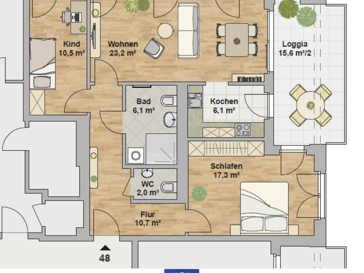 Perfekte Neubauwohnung inklusive Hafenflair und hochwertiger Ausstattung! Erstbezug! - Photo 1