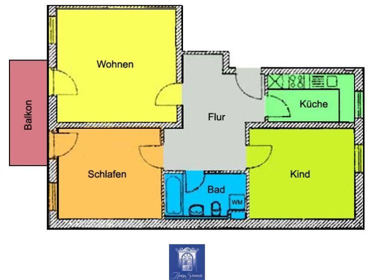 Zentrumsnahe Wohnung mit Balkon! - Photo 1