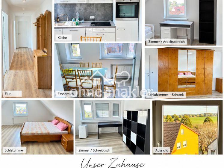 Voll sanierte und möblierte 3 WG-Zimmerwohnung mit Garten - Photo 1