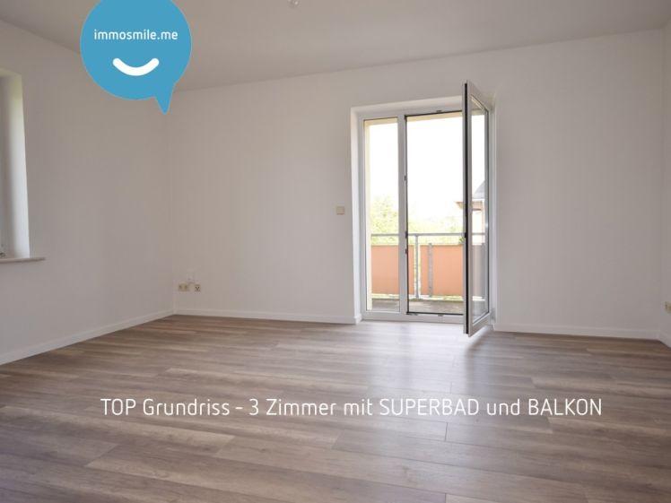 Kompakt • 3-Zimmer • Bad mit Fenster & Wanne • am Heimgarten • Balkon • Top-Preis • Fussbodenheizung - Photo 1