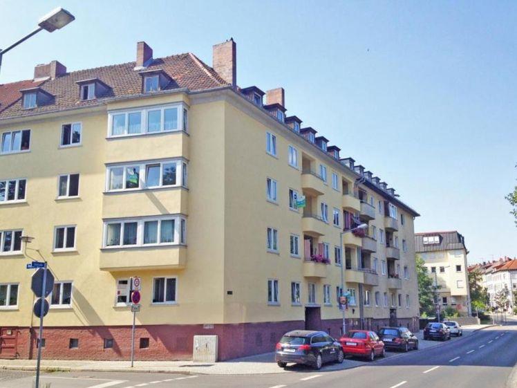 3-Zimmer-Wohnung in der Andreasvorstadt | Balkon | Bad mit Wanne - Photo 1