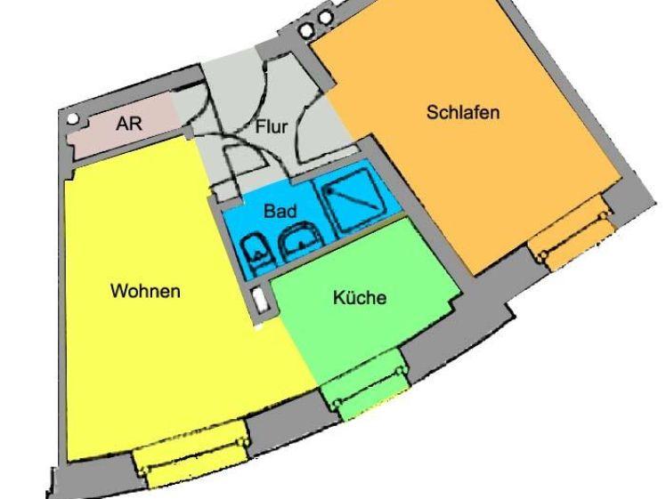 Heimelige Wohnung mit separater Küche und Abstellraum! - Foto 1