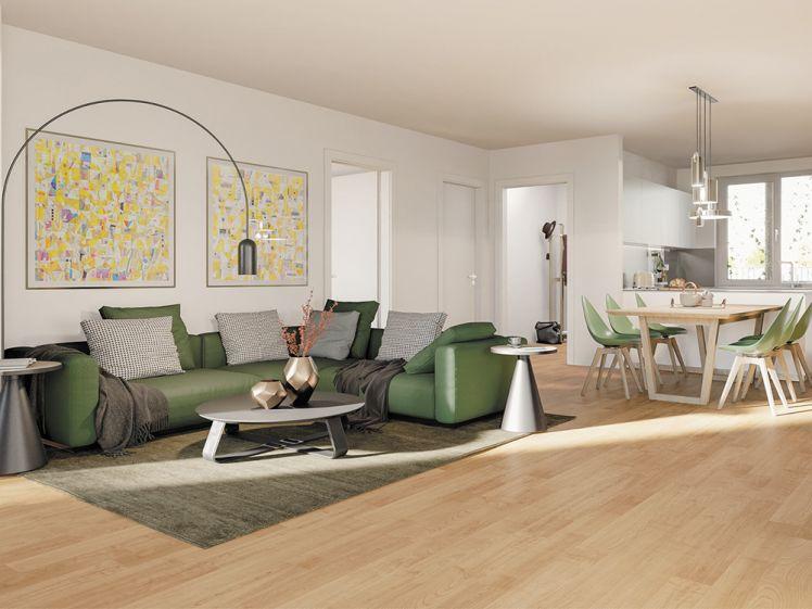 Topp moderne Mietwohnung mit Energielevel A+ | Loggia | Smart-Home | Tiefgarage | Erstbezug - Photo 1