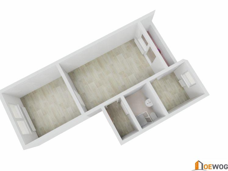 neu sanierte 2-Raum-Wohnung ab Mitte/Ende August zu vermieten - Photo 1
