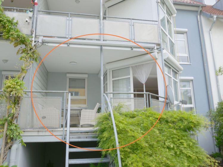 Maximiliansau: 3-Zi.Whg.mit Küche,Balkon,Stellplatz in grüner,ruhiger Lage - Foto 1