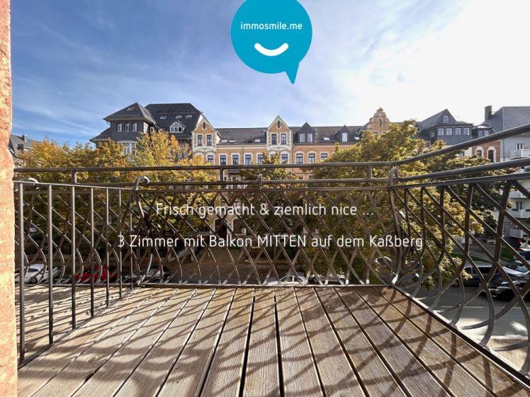 3 Zimmer • mit Balkon • Gäste-WC • auf dem Kaßberg • in Chemnitz • zur Miete • ab sofort frei! - Photo 1