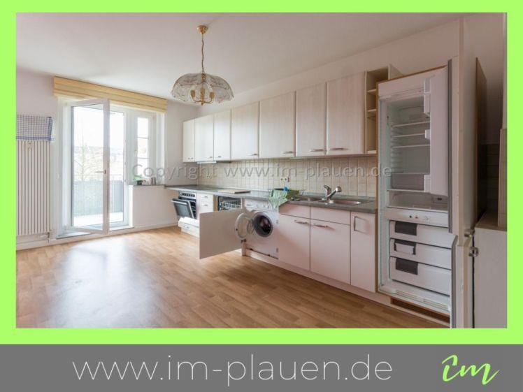 EBK – Süd-Balkon – Bad mit Fenster | 2-Zimmer-Wohnung Plauen Haselbrunn - Photo 1