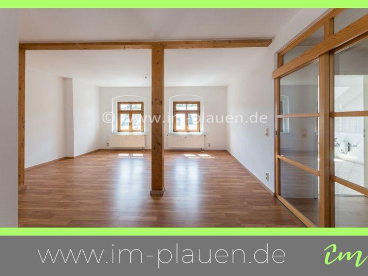 Weitblick – Bad mit Fenster – Dachgeschoss | 3-Zimmer-Wohnung Plauen Ostvorstadt - Photo 1