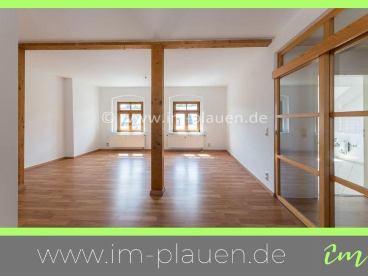 Weitblick – Bad mit Fenster – EBK möglich - Dachgeschoss | 3-Zimmer-Wohnung Plauen Ostvorstadt - Foto 1