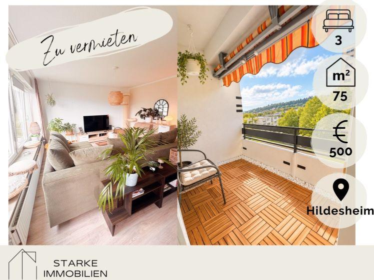 3 Zi Maisonette- Whg mit Balkon und Tiefgaragenstellplatz in Hildesheim-Neuhof zur Miete - Photo 1