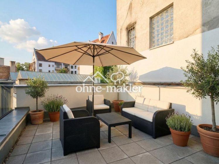 Exklusive Berufstätigen-WG, Dachterasse, Altbau nach Generalsanierung, historische Altstadt - Photo 1