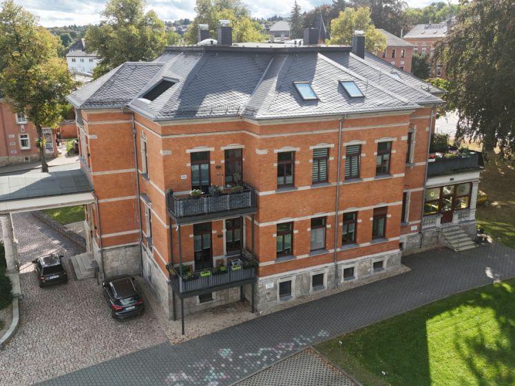 Großzügige 3 Raum Wohnung mit Balkon in schöner Lage von Auerbach - Photo 1