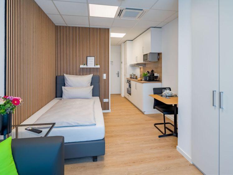 Erstbezug attraktives Single-Apartment, möbliert & vollständig eingerichtet, Hainburg - Photo 1