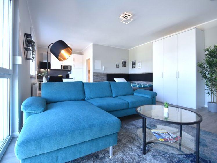 1-Zimmer-Apartment, frisch renoviert & voll ausgestattet, ruhig und zentral in Aschaffenburg - Foto 1