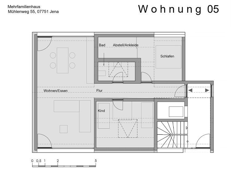 Moderne 3-Raum Dachgeschoss-Wohnung mit Ausblick in Jena-Cospeda - Photo 1