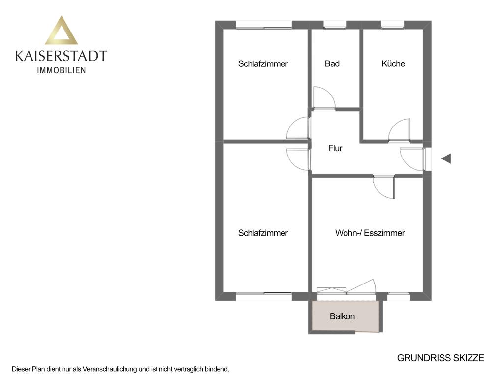 Grundrissskizze