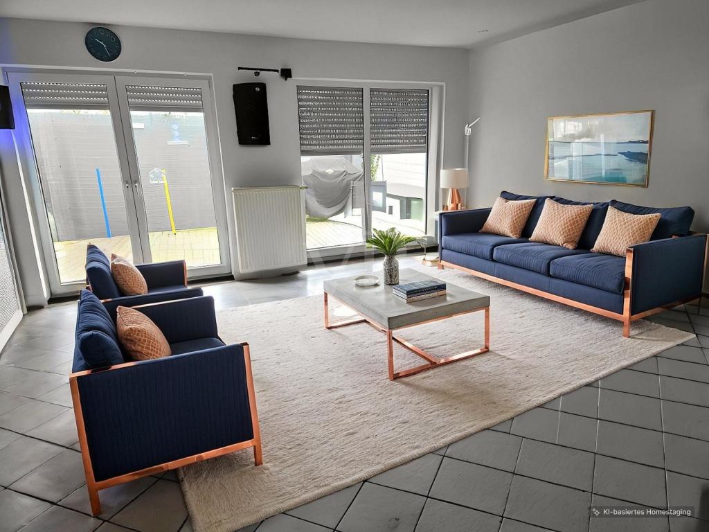 Wohnzimmer (KI möbeliert))