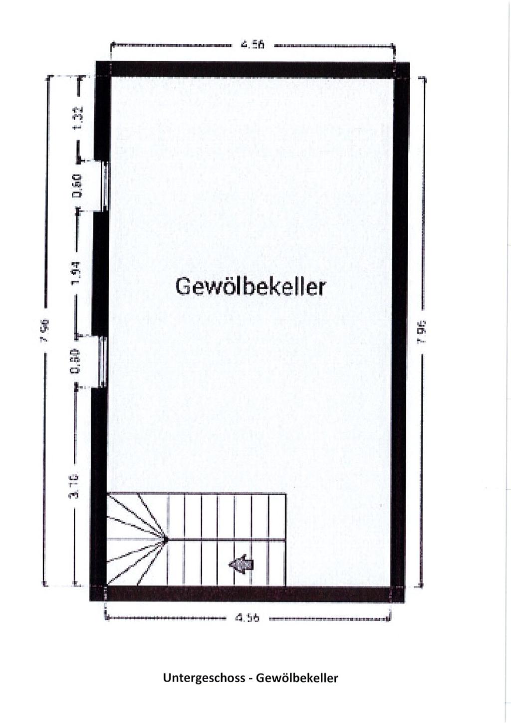 Grundriss Untergeschoss