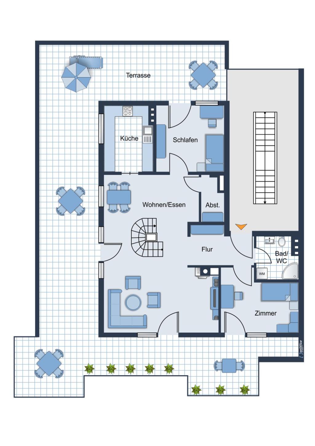Grundriss Wohnung