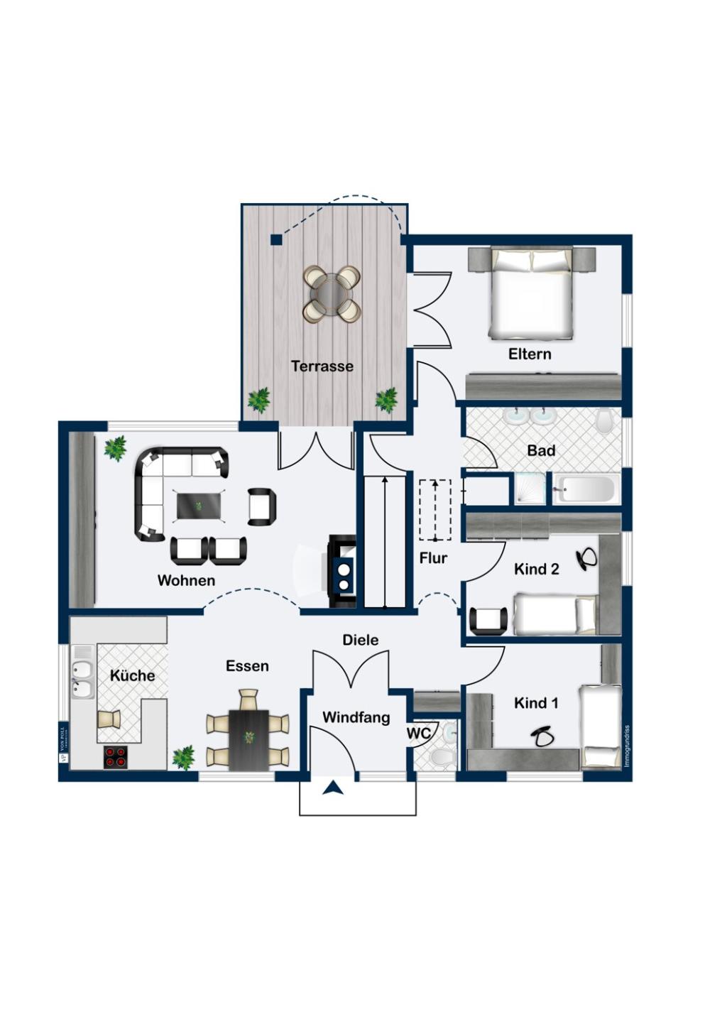 Grundriss EG