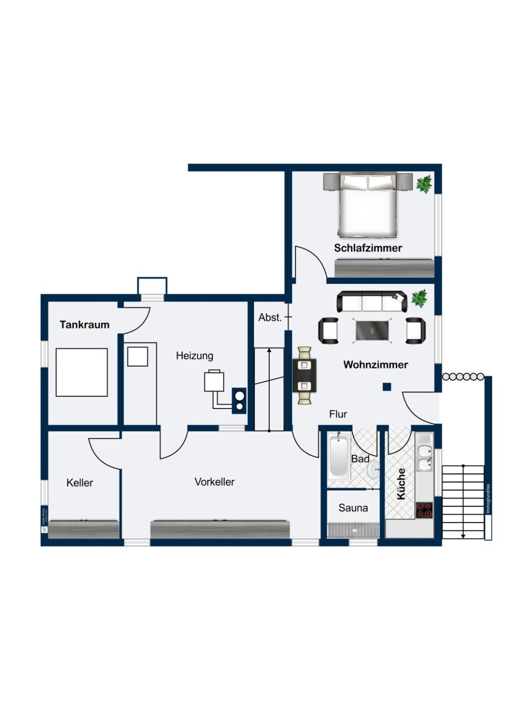 Grundriss UG