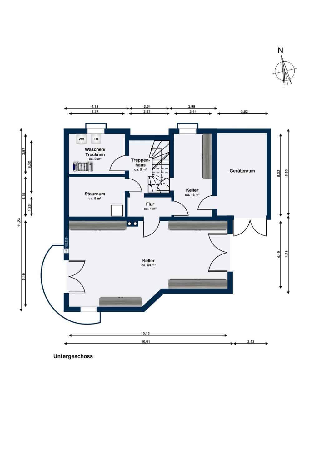 Grundriss UG 