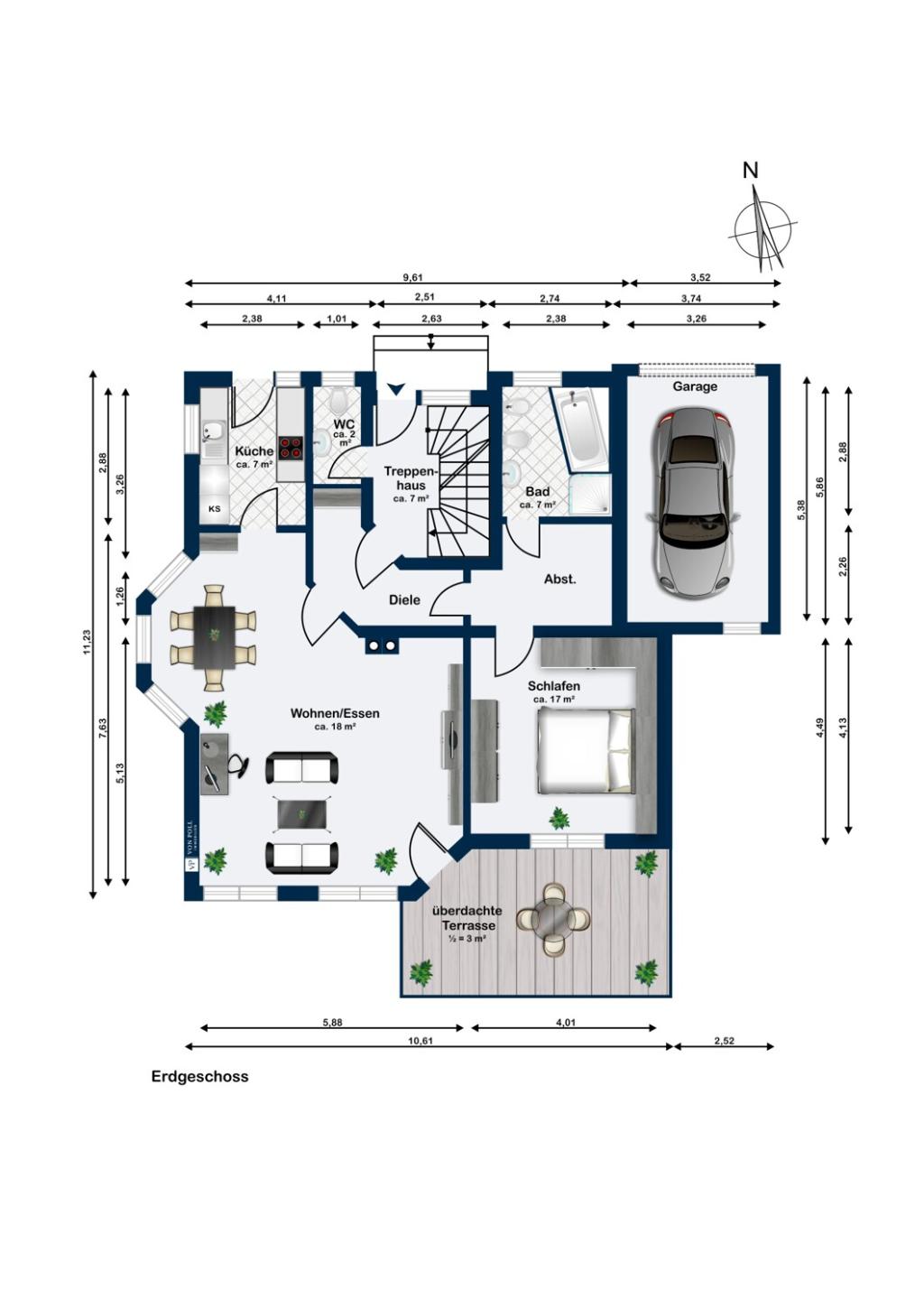 Grundriss EG 