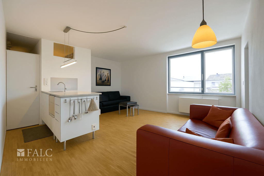 Top-Lage direkt am Rhein: Möblierte 2-Zimmer-Wohnung, 41 m², saniert & sofort bezugsbereit - Photo 2