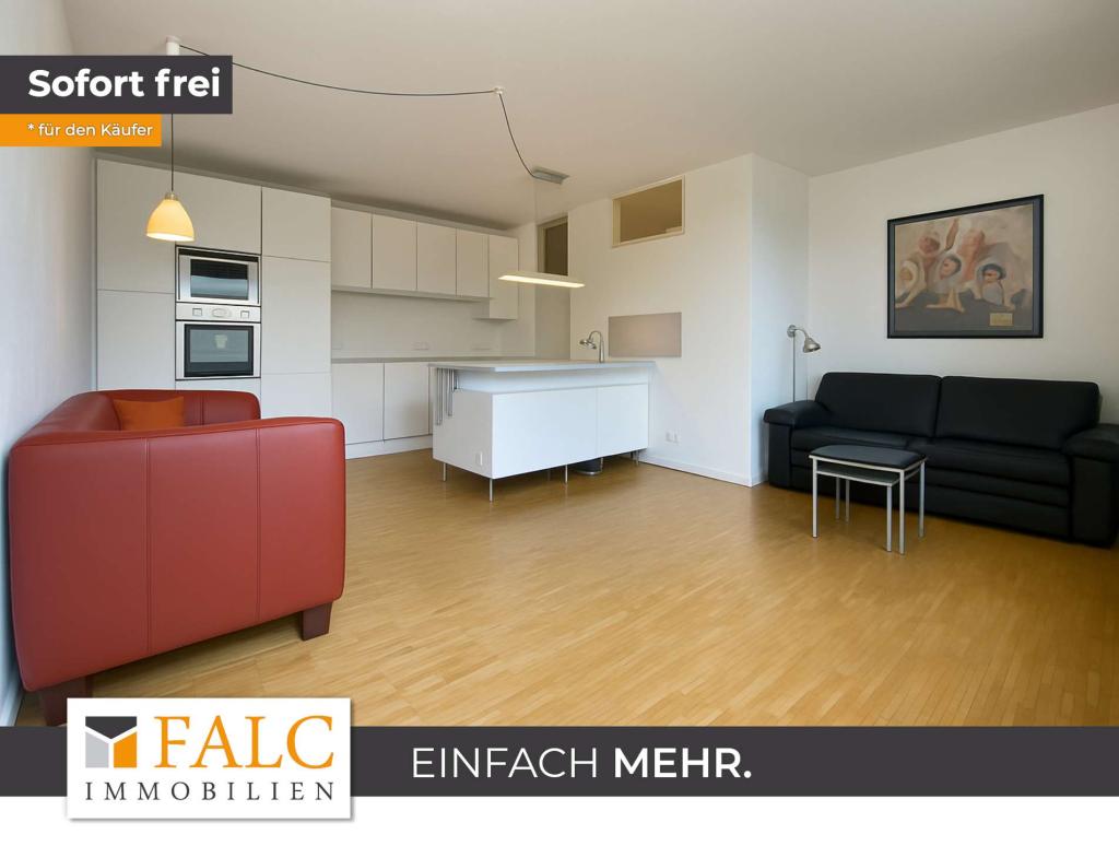 Top-Lage direkt am Rhein: Möblierte 2-Zimmer-Wohnung, 41 m², saniert & sofort bezugsbereit - Photo 1