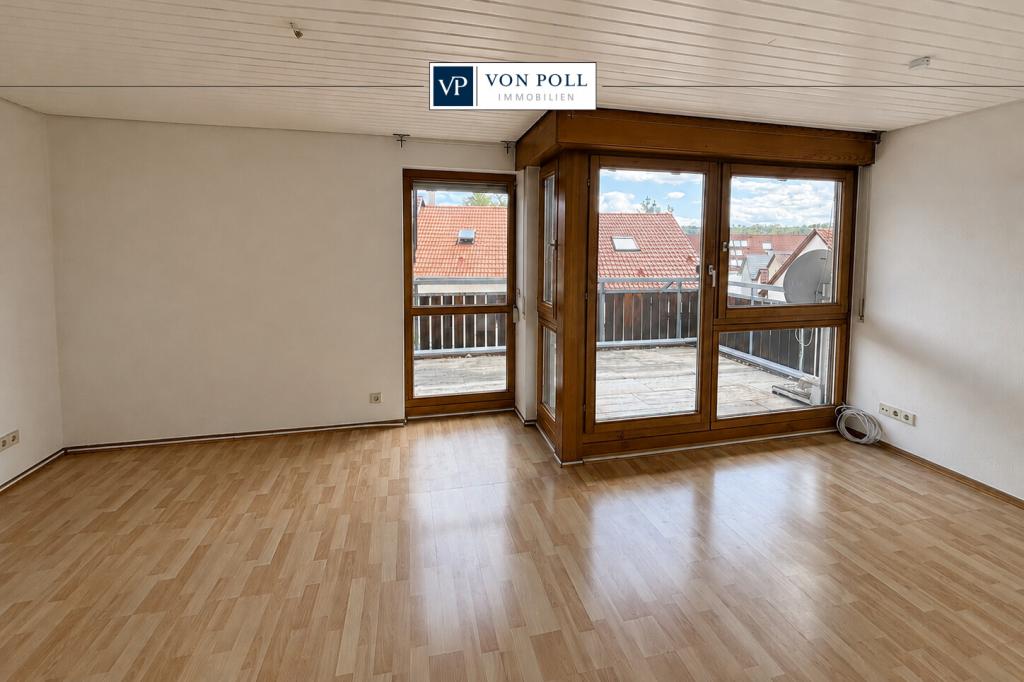 Charmante 3-Zimmer-Maisonettewohnung mit Südbalkon und Tiefgaragenstellplatz - Foto 1