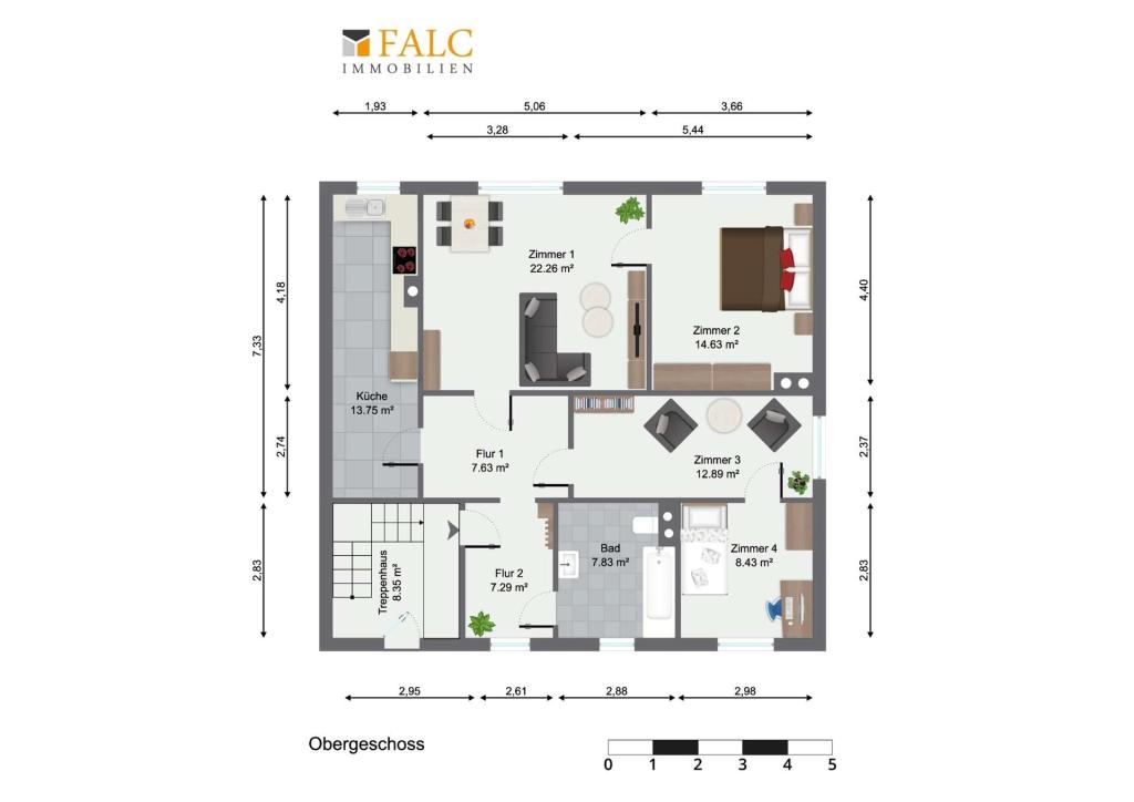 Grundriss Obergeschoss