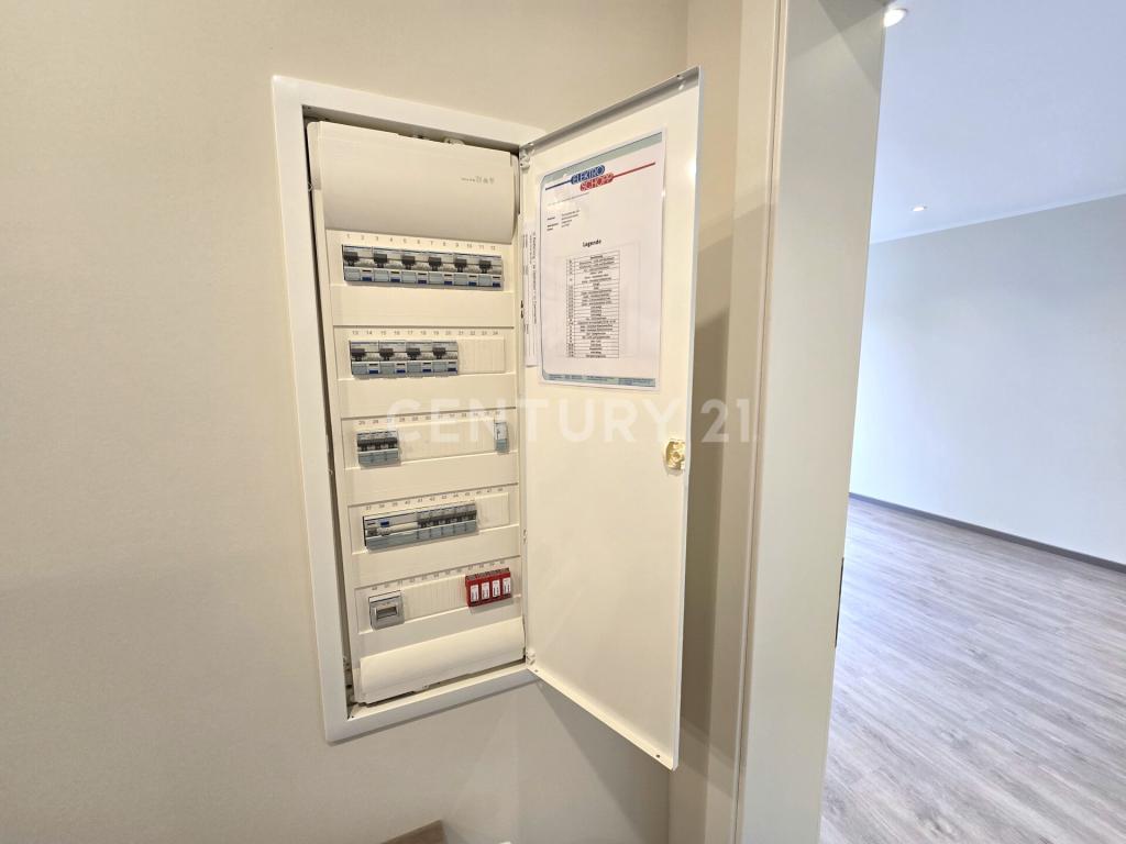 Neue Unterverteilungen auf jeder Etage 